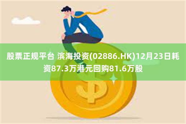 股票正规平台 滨海投资(02886.HK)12月23日耗资87.3万港元回购81.6万股