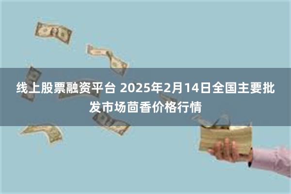 线上股票融资平台 2025年2月14日全国主要批发市场茴香价格行情