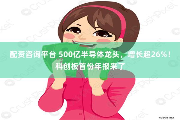 配资咨询平台 500亿半导体龙头，增长超26%！科创板首份年报来了